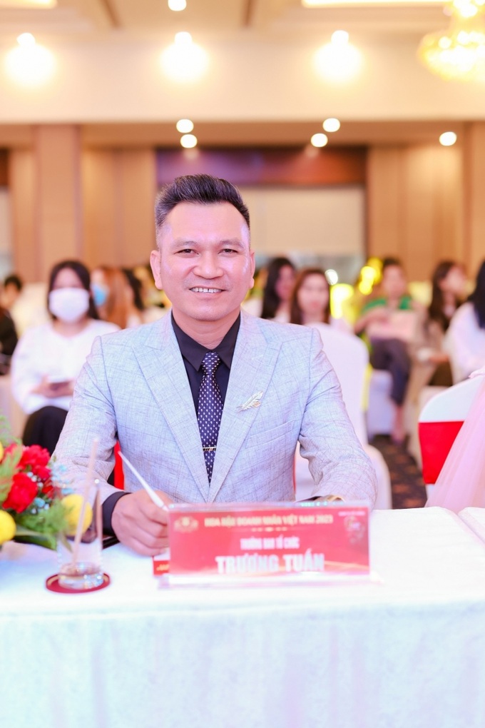 Ông Trương Tuấn – Trưởng BTC cuộc thi Hoa hậu Doanh nhân Việt Nam 2023.