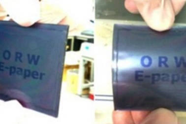 Màn hình tinh thể lỏng mới mỏng như tờ giấy, mềm dẻo, bền và rẻ