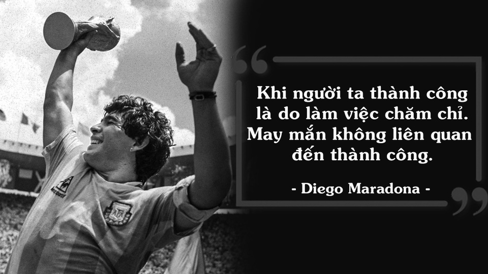 25 câu nói bất hủ của huyền thoại Diego Maradona - 1 25 câu nói bất hủ của huyền thoại Diego Maradona - 1