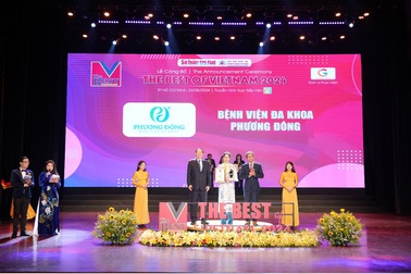 Bệnh viện Đa khoa Phương Đông vào "Top 10 bệnh viện tốt nhất Việt Nam 2024"