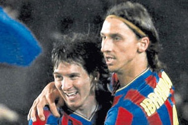 Messi-Ibra, cặp tiền đạo “khủng” nhất châu Âu