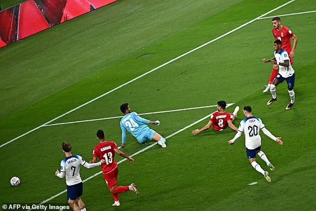 49 giây sau khi vào sân, Marcus Rashford gây sốt với bàn thắng vào lưới Iran - 1 49 giây sau khi vào sân, Marcus Rashford gây sốt với bàn thắng vào lưới Iran - 1