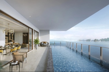 Sky Pool Villa: "Biệt thự trên không" với tầm nhìn kỳ vĩ trực vịnh Hạ Long