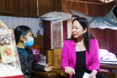 Phó Chủ tịch nước tặng quà đối tượng chính sách tại tỉnh Quảng Nam