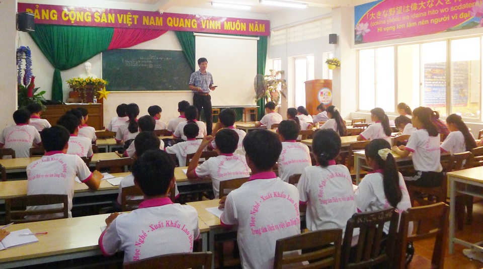Học viên học nghề được bao ăn ở, đảm bảo ra trường có việc làm - 1 Học viên học nghề được bao ăn ở, đảm bảo ra trường có việc làm - 1
