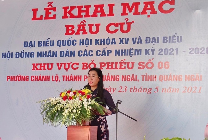 Quảng Ngãi: Khai mạc bầu cử ĐBQH khoá XV và đại biểu HĐND các cấp nhiệm kỳ 2021- 2026 - Ảnh 1.