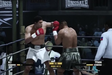 Trận đấu giả lập với phần thắng thuộc về Myke Tyson trước Muhammad Ali