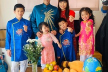 Đón tết Tân Sửu với món bánh chưng, bánh tét ngũ sắc