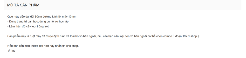 Rattan canes are sold out on the online market, the community is arguing fiercely - 3 Roi mây cháy hàng trên chợ mạng, cộng đồng tranh cãi kịch liệt - 3