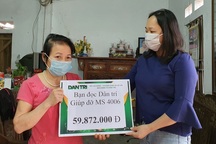 "Tấm lòng nhân ái của bạn đọc giúp tôi có nghị lực vượt qua khó khăn"