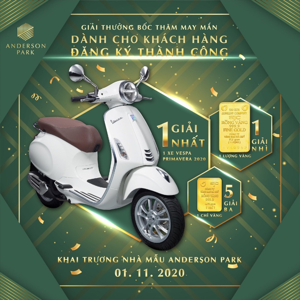 Anderson Park áp dụng loạt ưu đãi trong chương trình bán hàng đặc biệt - 1 Anderson Park áp dụng loạt ưu đãi trong chương trình bán hàng đặc biệt - 1