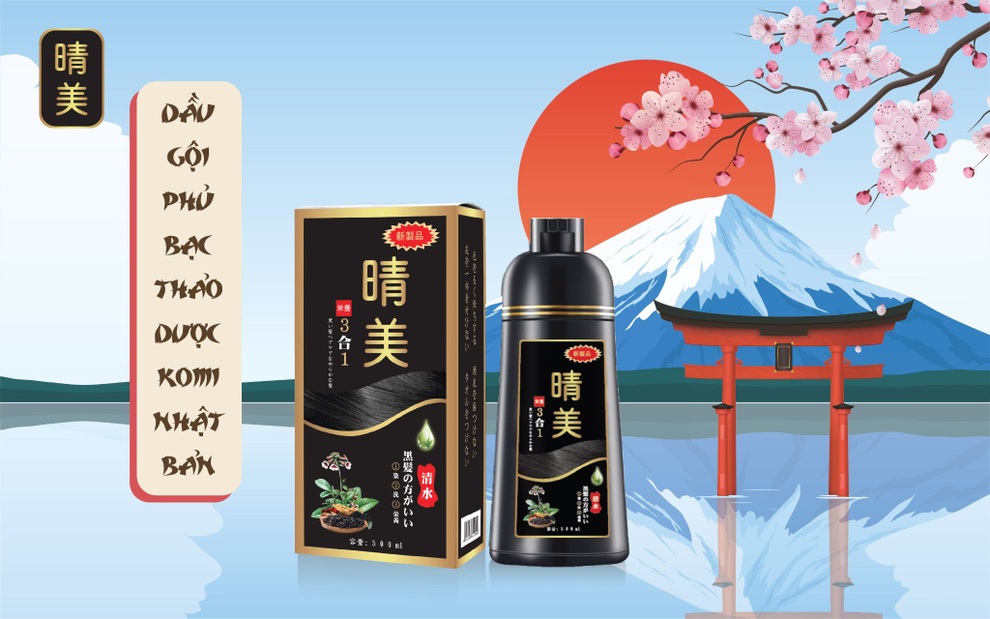 Bí kíp phân biệt dầu gội nhuộm tóc thảo dược Komi chính hãng đến từ Nhật Bản - 1 Bí kíp phân biệt dầu gội nhuộm tóc thảo dược Komi chính hãng đến từ Nhật Bản - 1