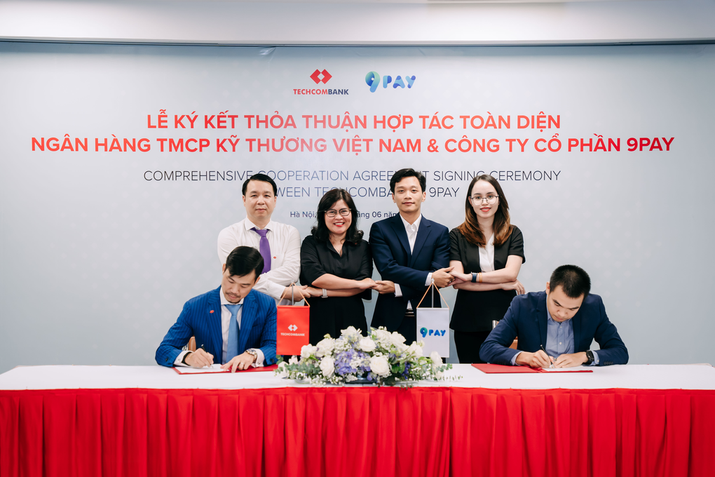 9Pay ký kết hợp tác toàn diện cùng Techcombank - 1 9Pay ký kết hợp tác toàn diện cùng Techcombank - 1
