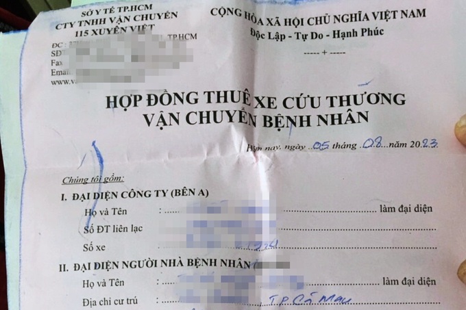 Xe cấp cứu Cà Mau - TPHCM giá 16 triệu đồng: Chặt chém hay không? - 2 Xe cấp cứu Cà Mau - TPHCM giá 16 triệu đồng: Chặt chém hay không? - 2