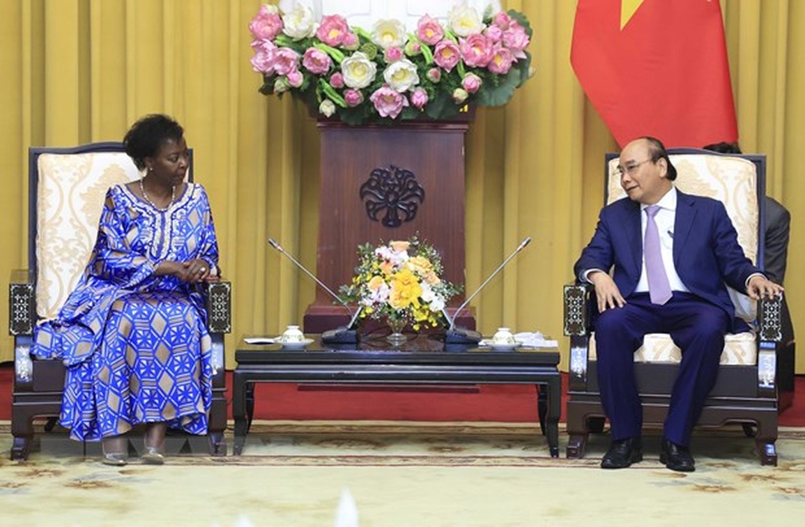 Chủ tịch nước Nguyễn Xuân Phúc tiếp Tổng Thư ký Tổ chức quốc tế Pháp ngữ - 1 Chủ tịch nước Nguyễn Xuân Phúc tiếp Tổng Thư ký Tổ chức quốc tế Pháp ngữ - 1