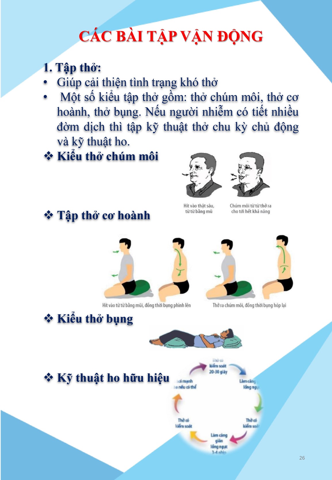 Bài tập tăng cường sức khỏe cho F0 điều trị tại nhà - 1 Bài tập tăng cường sức khỏe cho F0 điều trị tại nhà - 1