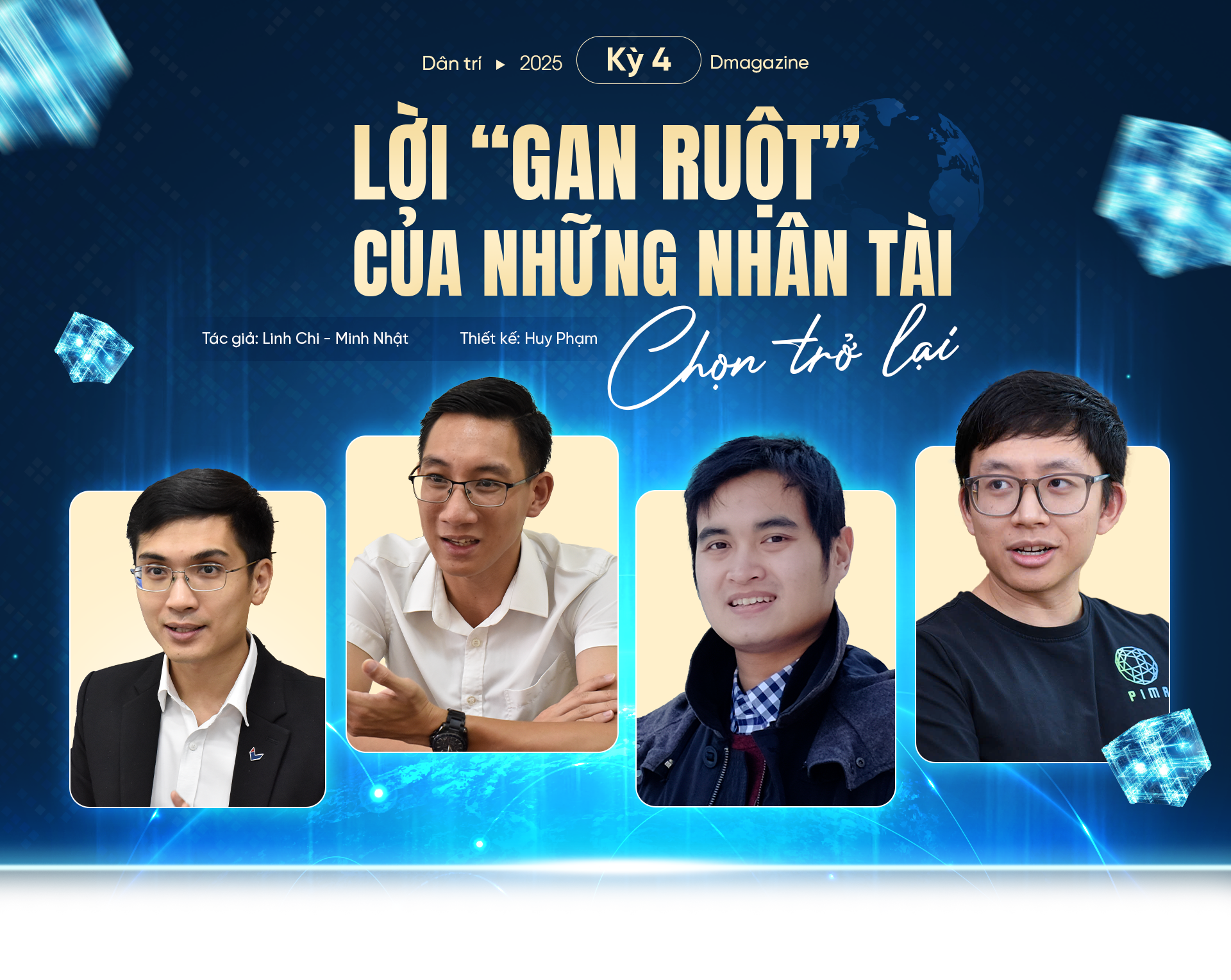 Lời “gan ruột” của những nhân tài chọn trở về
