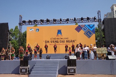 Lễ hội Buôn làng “Âm vang đại ngàn” kết nối văn hóa Tây Nguyên