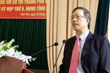Vĩnh Phúc đang kiểm điểm việc bổ nhiệm nhiều cán bộ không bảo đảm tiêu chuẩn
