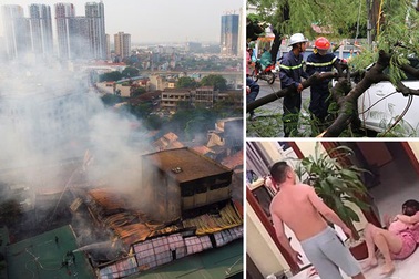 Cháy Công ty Rạng Đông: Hình ảnh “gây tâm trạng” nhất trong tuần