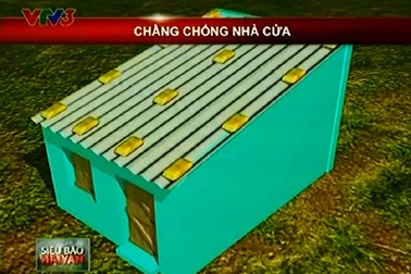 Video hướng dẫn người dân chằng chống nhà cửa 