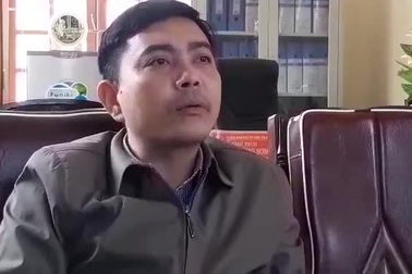 Ông Đậu Trường Sơn - Chủ Tịch UBND thị trấn Tân Kỳ khẳng định: Phía chính chính quyền không nhận được một thông báo nào cũng như việc bàn giao thi thể nạ nhân.