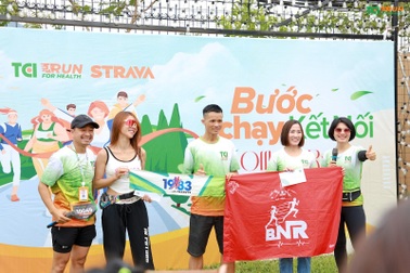 Giải chạy TCI Run for Health và những câu chuyện truyền cảm hứng