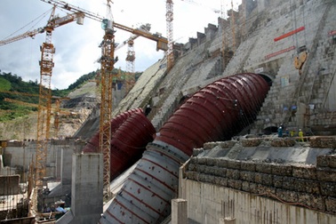 Tháng 12 năm nay thủy điện Lai Châu phát điện tổ máy số 1