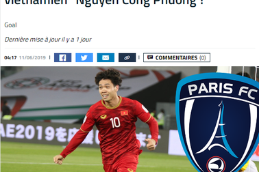 Báo Pháp nói gì về việc Công Phượng sang Pháp thử việc?