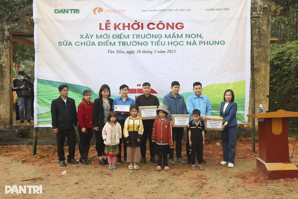 Khởi công điểm trường Dân trí, nâng bước học sinh thôn bản tới trường - 14