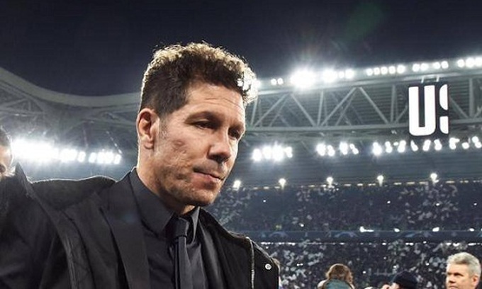 Simeone cho rằng Atletico đá không tệ nhưng bị loại vì Juventus hay hơn. Ảnh: ANSA. 