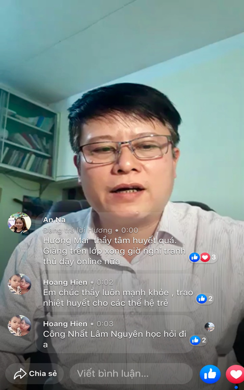 Học sinh Vĩnh Phúc viết về “người thầy dũng sĩ” trong “bão dịch” Covid-19 - 1 Học sinh Vĩnh Phúc viết về “người thầy dũng sĩ” trong “bão dịch” Covid-19 - 1