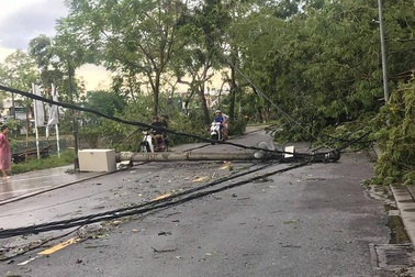 EVNCPC khẩn trương xử lý sự cố lưới điện do ảnh hưởng Bão số 5 (Noul)