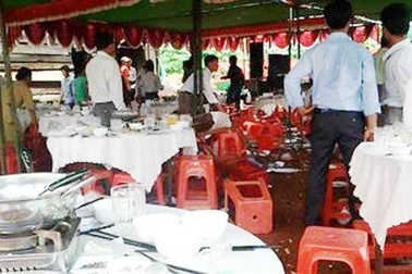 Xô xát tại đám cưới, một công an viên bị đâm tử vong