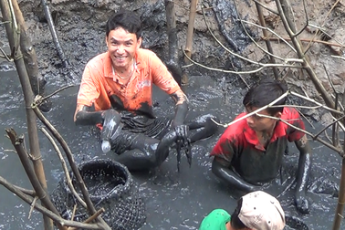 Về miền Tây tát đìa bắt cá