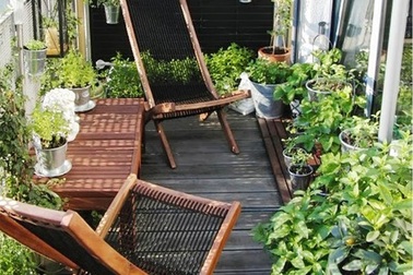 Tuyệt chiêu "không ngờ", biến ban công thành nơi nghỉ ngơi tuyệt đẹp