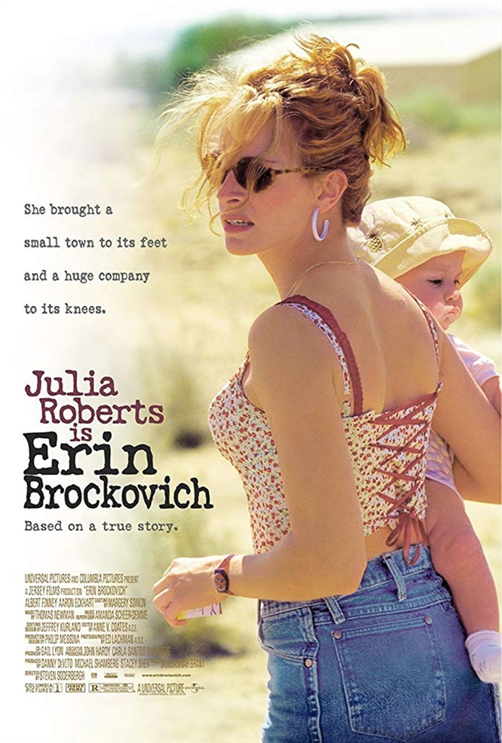 Erin Brockovich - Lifetime role of beautiful woman Julia Roberts - 1