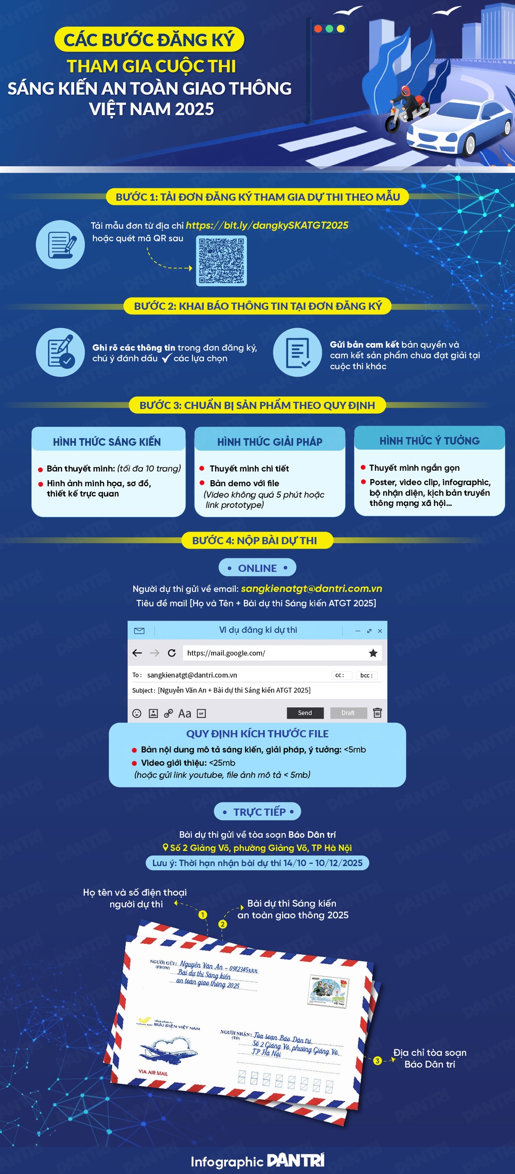 Các bước đăng ký tham gia cuộc thi Sáng kiến An toàn Giao thông Việt Nam 2025 - 1 Các bước đăng ký tham gia cuộc thi Sáng kiến An toàn Giao thông Việt Nam 2025 - 1