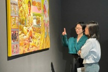 Hơn 60 tác phẩm đương đại trưng bày trong triển lãm "Dệt phối cảnh"