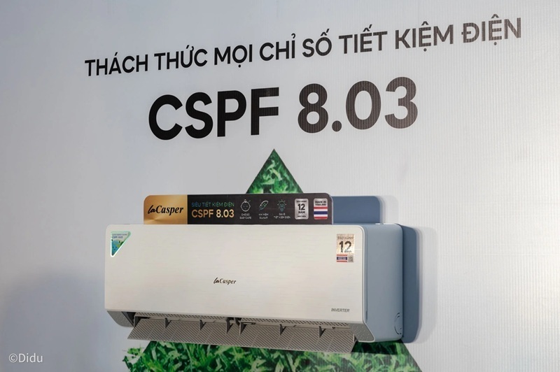 Điều hòa Casper XC-09IU38 "siêu tiết kiệm điện" năm 2025 được giới thiệu