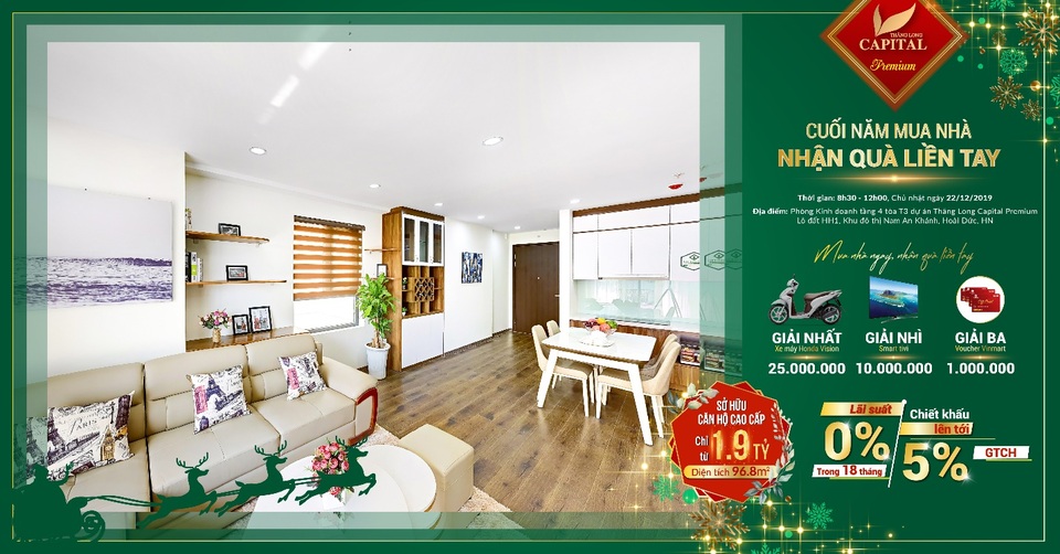 Cơ hội mua nhà tại dự án Thăng Long Capital, giá tốt nhất năm 2019 - Tặng ngay xe Honda Vision - 1 Cơ hội mua nhà tại dự án Thăng Long Capital, giá tốt nhất năm 2019 - Tặng ngay xe Honda Vision - 1