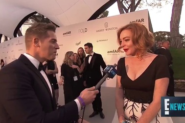 Lindsay Lohan tham dự LHP quốc tế Cannes năm 2017
