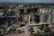 Những thành phố đổ nát do chiến sự tại Ukraine