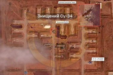 Ukraine tung chứng cứ tuyên bố phá hủy tiêm kích bom 50 triệu USD của Nga