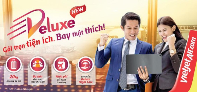 Thỏa thích trải nghiệm hạng vé mới Deluxe cùng Vietjet với khuyến mại tới 50% - Ảnh 9.