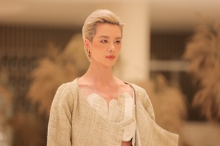 Á hậu Châu Anh, Hà Kino tôn vinh vẻ đẹp người H’Mông qua thời trang gai dầu - 6