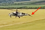 Trực thăng "cá sấu sát thủ" của Nga vẫn bay trên không dù bị bắn gẫy đuôi