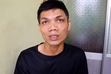 Kẻ có 3 tiền án dùng hung khí tấn công cảnh sát