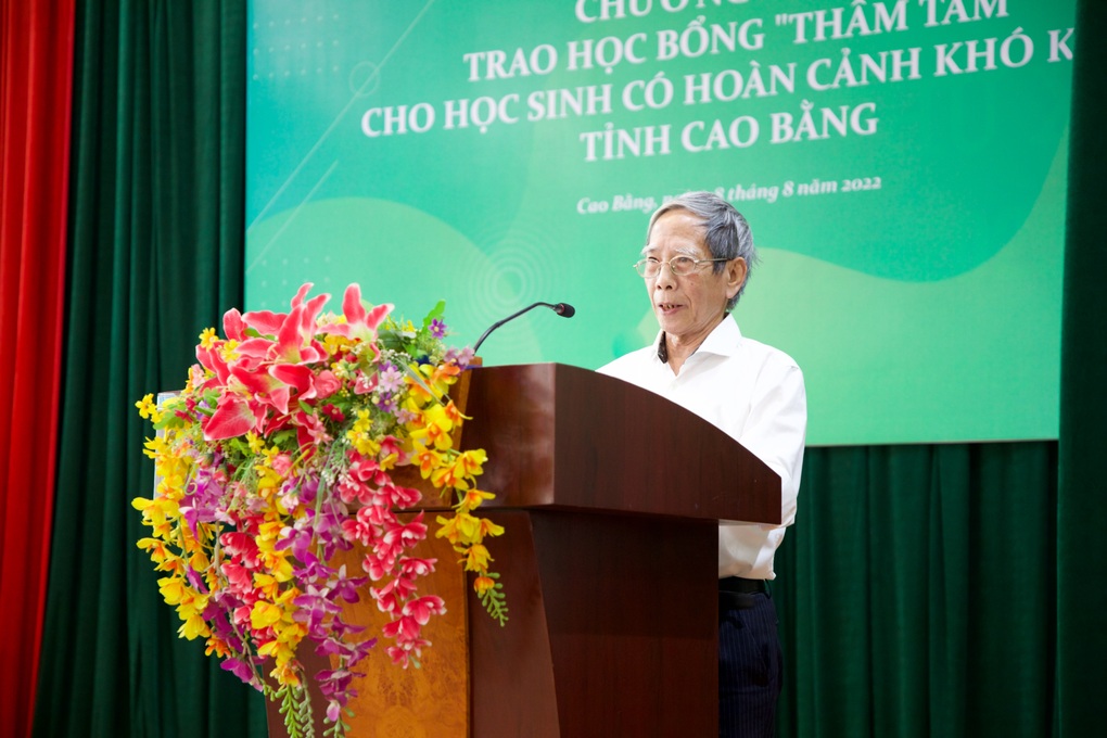 Trao học bổng mang tên nhà thơ, nhà báo Thâm Tâm - 1 Trao học bổng mang tên nhà thơ, nhà báo Thâm Tâm - 1