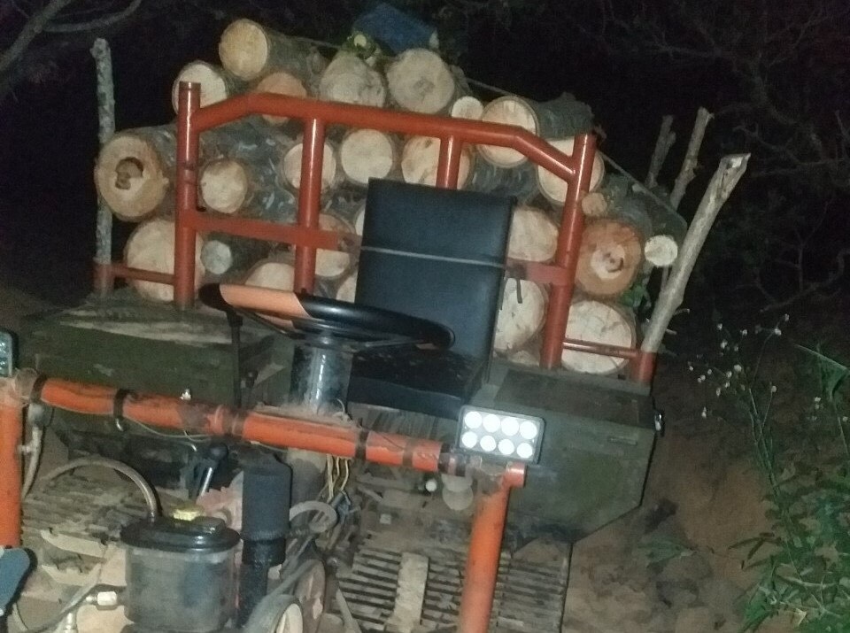 Vụ gỗ quý bị đốn la liệt, cán bộ nói chỉ 1 cây: Bắt 4 xe gỗ lậu - 1 Vụ gỗ quý bị đốn la liệt, cán bộ nói chỉ 1 cây: Bắt 4 xe gỗ lậu - 1